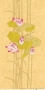 Стеновые панели Центурион Цветы Азии Магия лотоса 9004-2